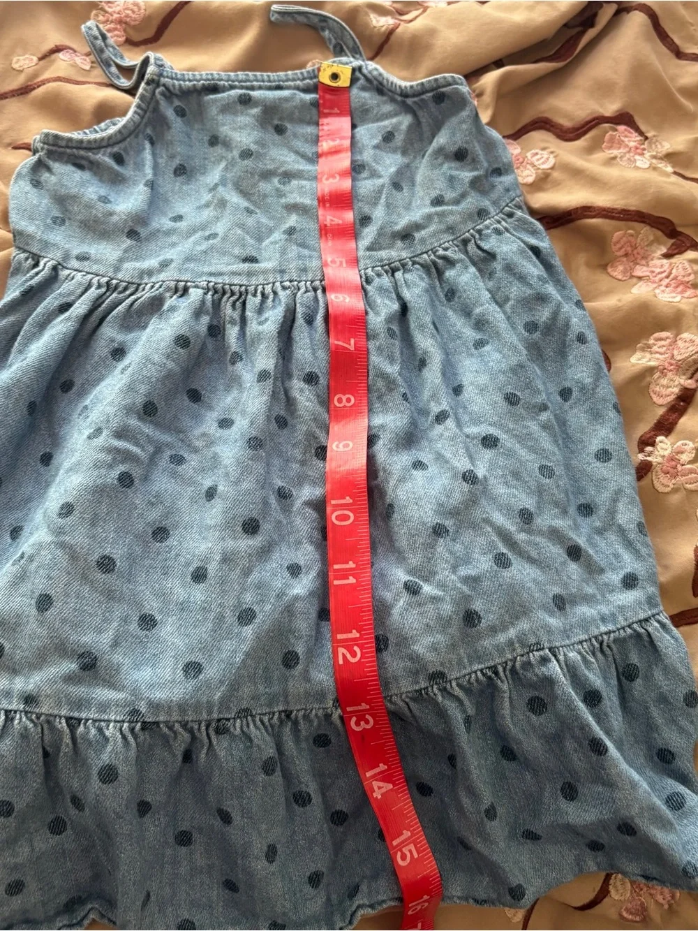 Old Navy Light Blue Polka Dot Sundress for Girls 2T